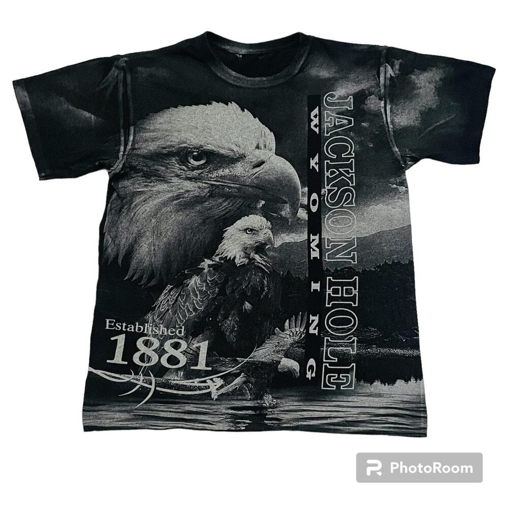 Screaming Eagle Jackson Hole Wyoming 1881 Shirt